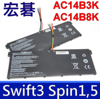 宏碁 Acer AC14B3K AC14B8K 原廠規格 電池 TMP236 B115 B117-M TMP276 TMP449-M AN515 AN515-42 AN515-51 AN515-52 