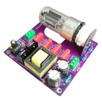 DLHiFi 6N7P Stereo DC Electronic Tube Buffer HiFi Audio Power Preamp Board For DAC Amplifier