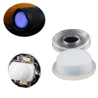 1PCS 1288 Switch with LED Blue Light For Convoy C8 M1 M2 S2 S2+ Flashlight Rubber Cap Base Lighting Accessories