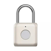 Fingerprint Lock Luggage Electronic Lock Door Lock Head Cabinet Lock Student Dormitory Padlock Fingerprint Unlock