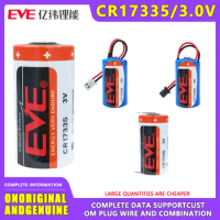 EVE CR17335 3V Lithium Battery Suitable FOR Mitsubishi M80 Driver MR-J4 Servo PLC Replacing Q6BAT Alarm Camera Flash