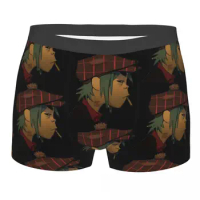 Music Band Gorillaz 2 D Men Printed Boxer Briefs Underpants Highly Breathable Top Quality Gift Idea