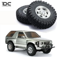 DJ 1/10 1.5 inch 87mm RC Crawler All-Terrain Tires Off-Road Rubber Rocks Tyres For Bronco Defender Axial SCX10III RC4WD Car Part