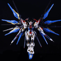 1/100 Xun Xin Model Mgex Strike Freedom Assembling Toys Joint Mobility Pvc Statue Robot Kit Doll Collection Ornament Kids Gifts