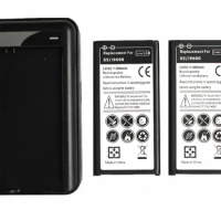 2x 3800mAh EB-BG900BBC Replacement Battery + USB Charger For Samsung Galaxy S5 SV I9600 G900A G900P G900R4 G900T G900V G860