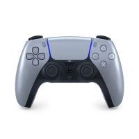 【SONY 索尼】PS5 DualSense 原廠無線控制器(亮灰銀)