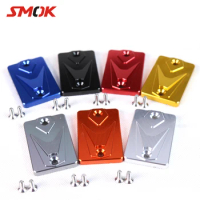 SMOK Motorcycle Scooter Accessories CNC Aluminum Alloy Brake Fluid Fuel Reservoir Tank Cap Cover For YAMAHA BWS R 125