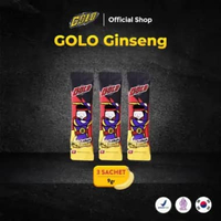 Golo Gingseng Original 1 Box isi 5 Sachet | Mister Golo Ginseng Serbuk Korean Ginseng Langsung Teguk