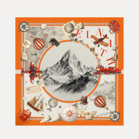 Paoletto Voyage | Premium Square Scarf and Bandana | Hijab Voal Premium Segi Empat Desain Unik