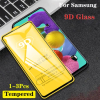 9D Tempered Glass on the For Samsung Galaxy A51 A71 Screen Protector Case for sansung galxyA71 A51 5G Glass Film gelaksi a 51 71