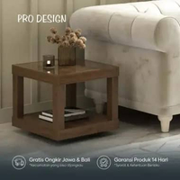 Pro Design Petra PETET 50 Meja Samping / Nakas Brown Walnut