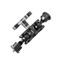 Double 360 degree Ball Head Adjustable Articulating Magic Arm camera mount arm