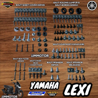 Baut Lengkap Fullset Body Yamaha Lexi / Baut Bodi Full Set Yamaha Lexi