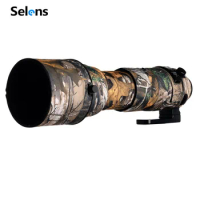 Selens Lens Coat For Sigma 150-600S waterproof Rubber Cover Protective Case Camera Lens Camouflage Coat Sigma