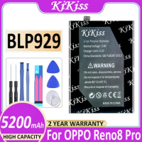 Battery BLP929 5200mAh For OPPO Reno8 Pro Reno 8 Pro+ reno 8 pro Plus Bateria