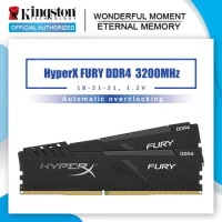 Kingston HyperX Fury Memory module ram ddr4 8g 16g 32g 2666MHz 3200mMHz 3600MHz memoria ram for desktop