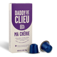 Daddy de Clieu Ma Chérie Nespresso Compatible Dark Roast Brazil Columbia Casablanca 10 Count Alumini