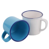 2 Pcs Cup Melamine Espresso Cup Porcelain Glasses Imitation Enamel for Hot Pot