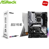 NEW AM5 For ASROCK B650 Pro RS Motherboard Socket AM5 DDR5 128G B650 Original Desktop PCI-E 5.0 Mainboard