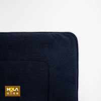 【HOLA】WARM TOUCH 石墨烯毛絨軟式地毯 120x160 cm-藍