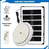 Lampu Tenaga Surya Solar Indoor Ceiling Lampu Indoor Lampu Sorot Solar Cell Lampu Plafon 100 Watt