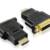Gold Plated HDMI Male Plug To DVI Female Socket Adapter Converter NEW