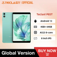 Teclast P85T Android 14 Tablet 8 inch For Kids 4GB RAM 64GB ROM Allwinner A523 8-core Wi-Fi 6 Metal Body 335g Light Type-C