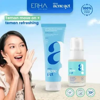 ERHA Acneact Oil Free Acne Control Facial Wash + Serum Post Acne Spot - Sabun Pembersih Wajah Bermin
