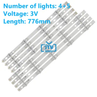 40pcs/lot LED strip For LG lnnotek POLA 2.0 39" A/B Type 39LN5100 39LN5400 39LA6200 39LN5300 39LN540V 39LN570V 39LA620V 39LA620S