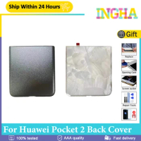 Original Back Cover For Huawei Pocket 2 Back Battery Cover Housing Door Rear Case For Huawei Pocket 2 Replacement Parts