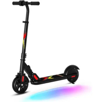 Electric Scooter for Kids 6-15 Years Old, LED Display, Electric Scooter with Adjustable Speed and Height, Foldable Kids Electric