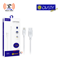 Dusty S01 Kabel Data Usb Lightning Iphone 2.4A 1M White Ori