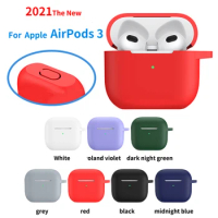 Soft Silicone Cover for Apple Airpods 3 Sticker Bluetooth Earphone Cases 2021 Air Pods 3 Full Protective Skin Accessories