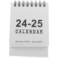 Table Desk Tabletop 2025 Calendar Home Desk Calendar 2025 Table Calendar Creative Calendar Decor for Desk Home Decor