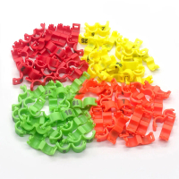 {DLGIFJIE} 10Pcs Bird Pigeon Quail Foot Rings Small Parrot Leg Rings With Number Inner diameter 2.7m