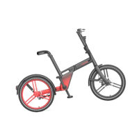New Design Electric Bike Folding Alloy Frame 36V200W Li Electric Bike E-Bike Electric Bike 20 Inch Shaft Drive Power Bicycle