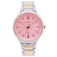 FOSSIL 美國最受歡迎頂尖潮流時尚女性優質腕錶-粉紅+金-BQ3786