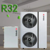 R32 inverter double-rotor compressor of 20KW heat pump Water Heater monoblock and split Air Source heat pump heating