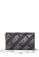 DKNY Phoenix Wallet on a Chain in Black White R235IV04