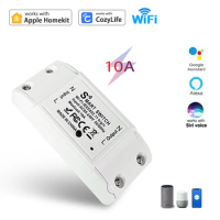 HomeKit switch on/off switch scan code direct connection Siri voice Tmall Xiaoai APP remote timing 10A