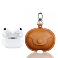 Fashion Earphone Case for Huawei Freebuds pro Case Shookproof PU Leather Protective Cover Headset Charging Box