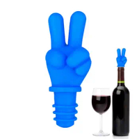 Wine Stoppers Soft Silicone Wine Bottle Stopper Cork Airtight Wine Saver Home Bar Accessories Reusable Leak Proof Wine Top