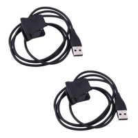 Hot 2X For Fitbit Alta HR Charger,Replacement USB Charging Cable Cord Dock Charger For Fitbit Alta HR (3Foot/1Meter)