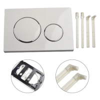 For Geberit Sigma20 Dual Flush Actuator Plate Black White Chrome For Concealed Cisterns Toilet Flush Button Home Bathroom Parts