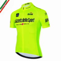 2024 Tour Giro d'Italia Cycling Jerseys Short Sleeve Bike Shirts MTB Cycling Clothing Ropa Maillot Ciclismo Bicycle Wear Shirts