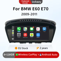 Wireless Carplay Android 11 Car Multimedia For BMW Series 5/3 E60 E61 E62 E63 E90 E91 Radio Screen CICCCC GPS Navigation Audio4G