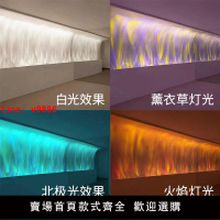 【台灣公司可開發票】水紋燈3D動態洗墻燈網紅臥室床頭背景墻氛圍燈KTV酒吧LED客廳壁燈