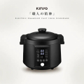 KINYO PCO2700 2.2L 智慧IH琺瑯鑄鐵電子鍋/壓力鍋/萬用鍋 - 曜石黑