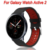 Silicone Band Strap For Samsung galaxy watch Active 2 40mm 44mm Replacement Sport Bracelet Watchband Wristband Active2 Gear S2