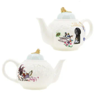 Disney Alice in Wonderland Action Figure Toys Alice White Rabbit Teapot Room Decoration Model Birthday Gifts Couples Cup Mug